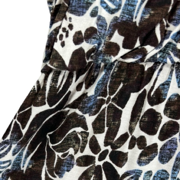 LOFT Floral Maxi Faux Wrap Sundress MP - Picture 13 of 14